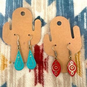 Western boho earrings